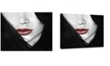Ready2HangArt 'Temptation IV' Mouth Profile Canvas Wall Art, 20x30"